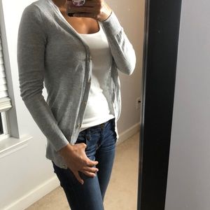 Charlotte Russe grey cardigan